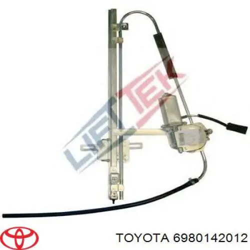 Механізм склопідіймача дверей передніх, правих Toyota 6980142012 ціна, від 82.35 USD