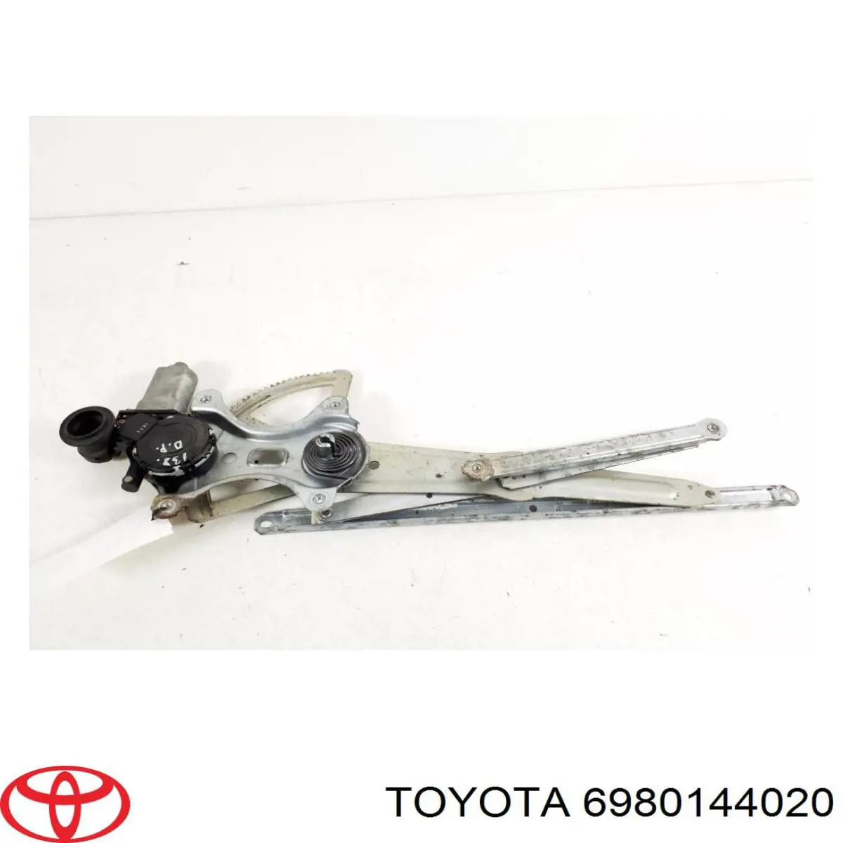 Механізм склопідіймача дверей передніх, правих Toyota 6980144020 ціна, від 38.01 USD
