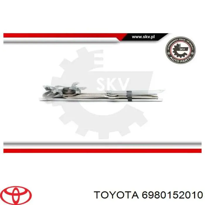 Купити 6980152010 Toyota Склопідйомник передньої правої двері