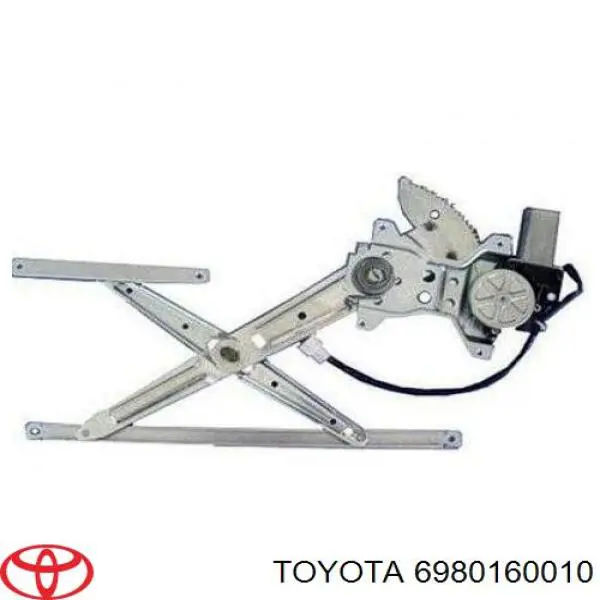 6980160010 Toyota Склопідйомник (механізм переміщення скла)