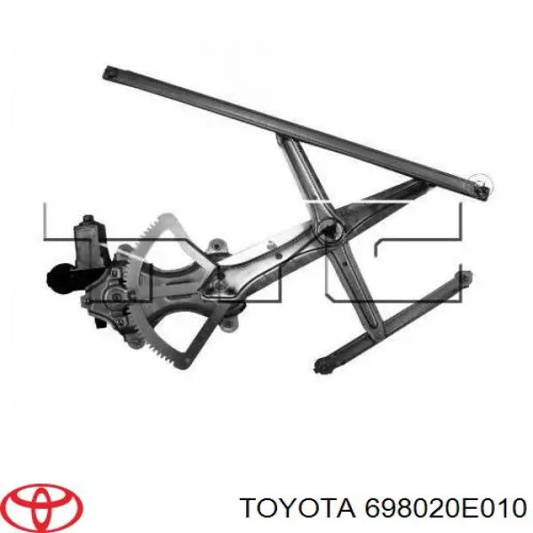 Купити 698020E010 Toyota Механізм стеклопідйомника водійських дверей