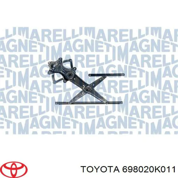 Склопідйомник з електродвигуном Toyota 698020K010 ціна, від 58.67 USD