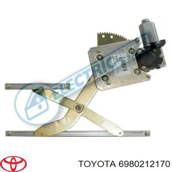 Механізм склопідіймача двері передньої, лівої Toyota Corolla (E11) (Тойота Королла)