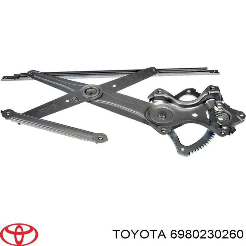 Склопідйомник з електродвигуном Toyota 6980230260 ціна, від 23.98 USD