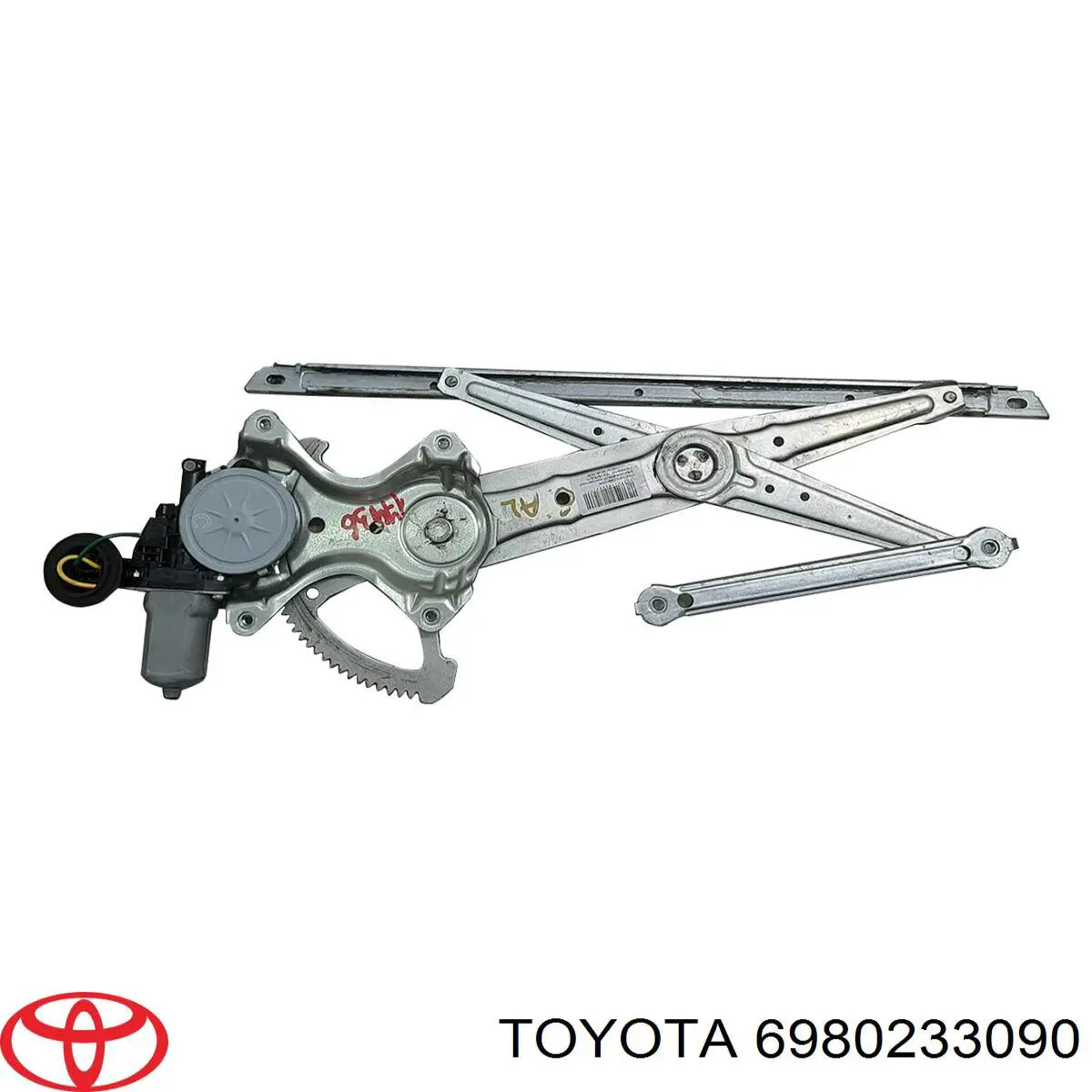 Склопідйомник передньої лівої двері 6980233090 Toyota