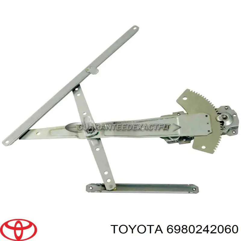 Купити 6980242060 Toyota Механізм стеклопідйомника водійських дверей