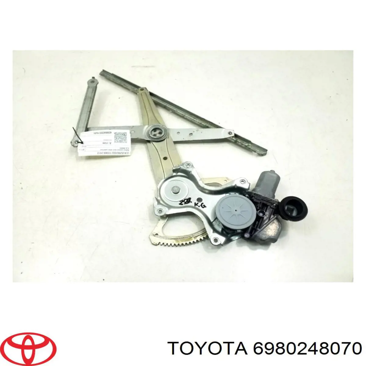 Купити 6980248070 Toyota Механізм склопідіймача двері задньої, лівої