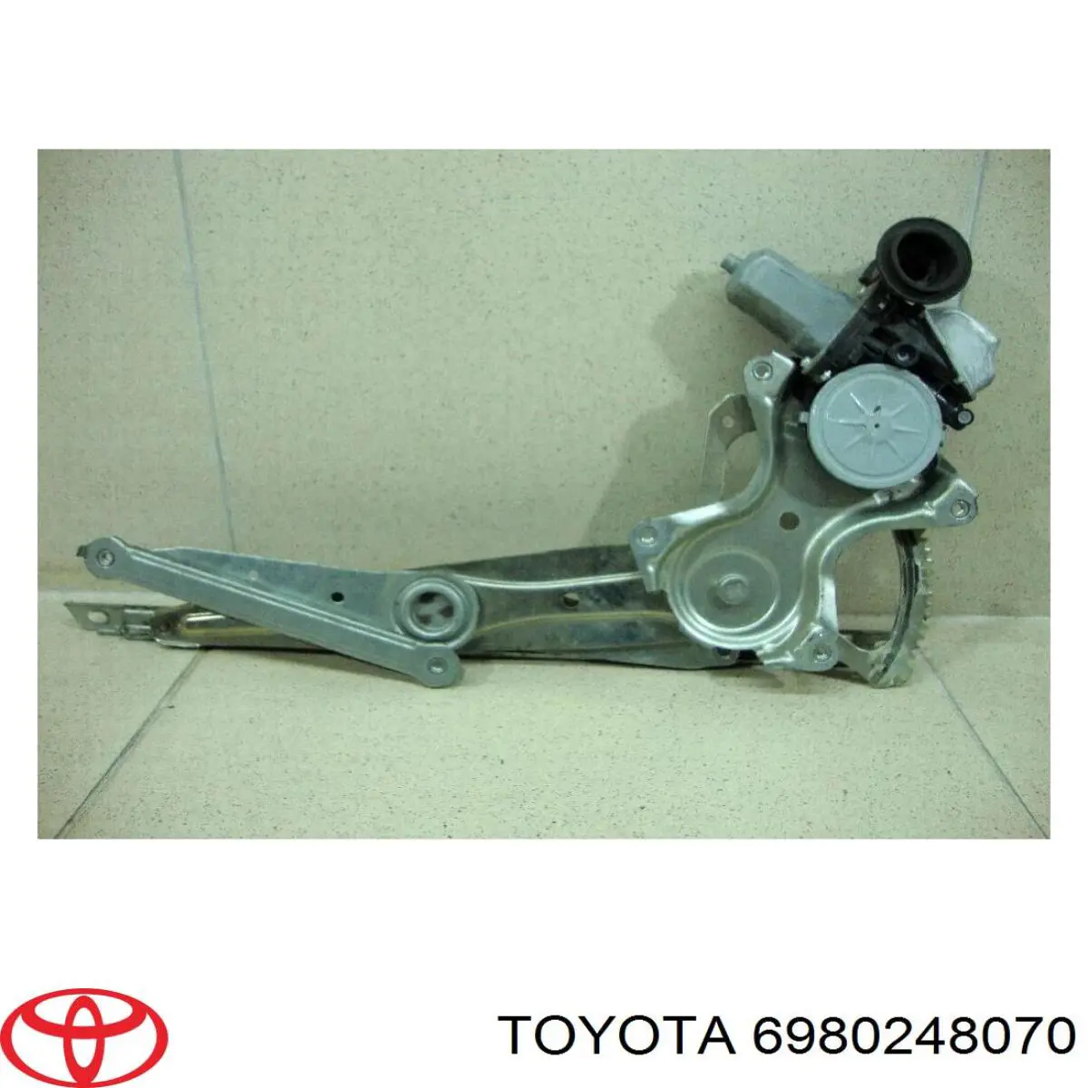 Механізм склопідйомника двері задньої, лівої Toyota 6980248070 ціна, від 25.34 USD