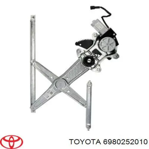 Купити 6980252010 Toyota Механізм стеклопідйомника водійських дверей