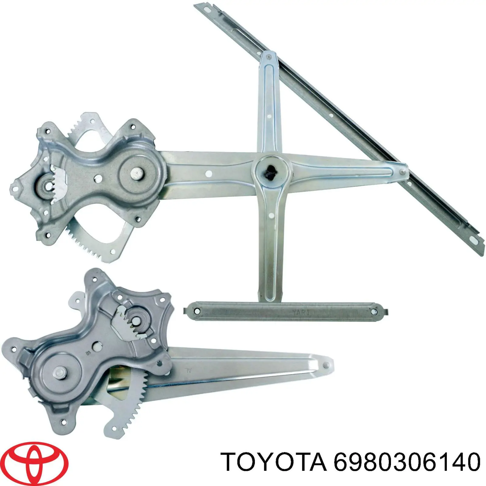 6980306140 Toyota Склопідйомник задніх правих дверей