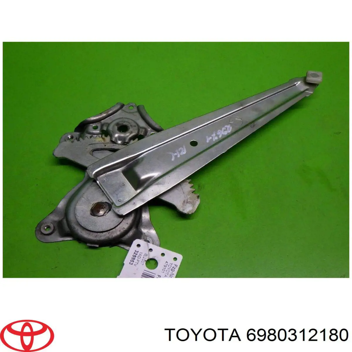 Механізм склопідіймача двері задньої, правої Toyota Corolla (E15) (Тойота Королла)