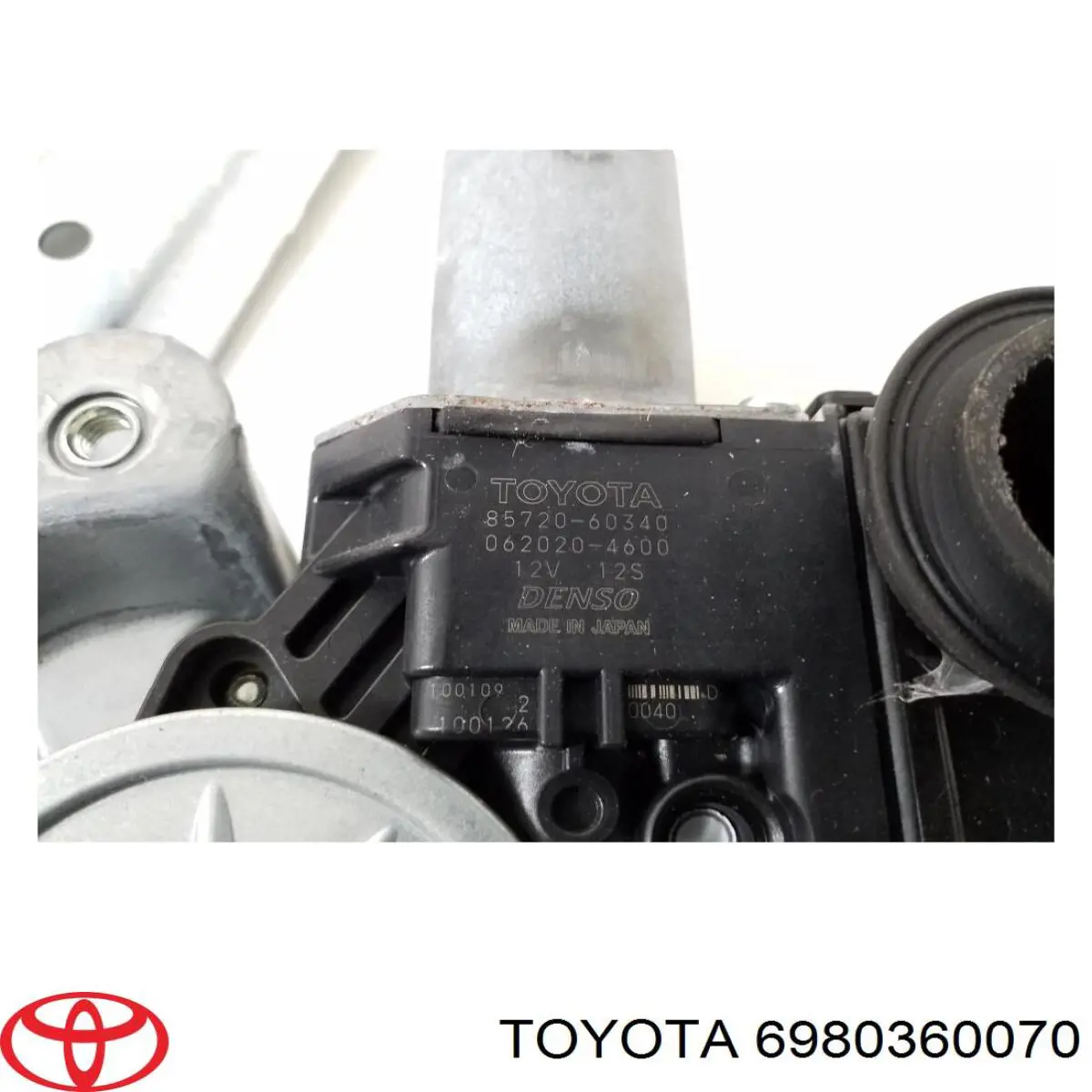 Купити 6980360070 Toyota Механізм склопідіймача двері задньої, правої