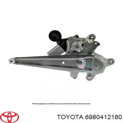 Механізм склопідйомника двері задньої, лівої Toyota 6980412180 ціна, від 19.19 USD