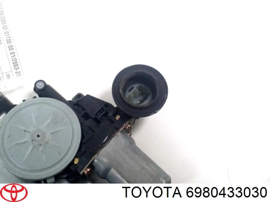 Купити 6980433030 Toyota Механізм склопідіймача двері задньої, лівої