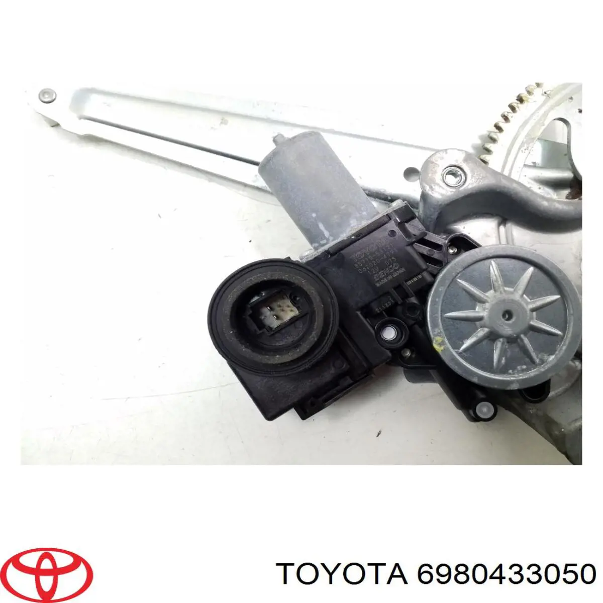 Механізм склопідйомника двері задньої, лівої Toyota 6980433050 ціна, від 11.40 USD