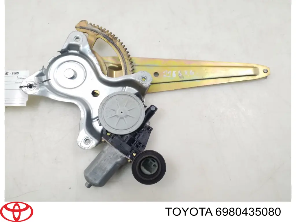 Склопідйомник задніх лівих дверей Toyota 6980435080 ціна, від 19.91 USD
