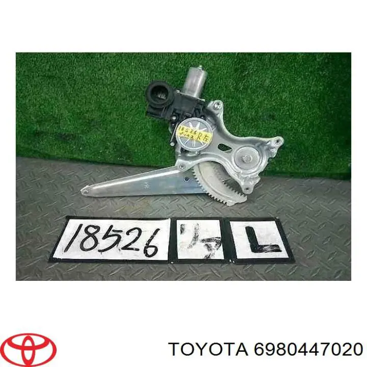 Механізм склопідйомника двері задньої, лівої Toyota 6980447020 ціна, від 50.62 USD