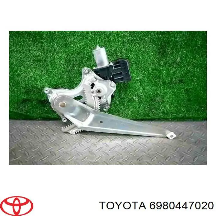 6980447020 Toyota Механізм стеклопод'емника двері задньої, лівої
