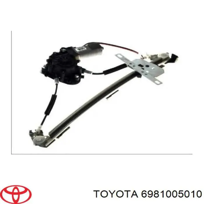 Механізм склопідіймача дверей передніх, правих Toyota 6981005010 ціна, від 82.35 USD