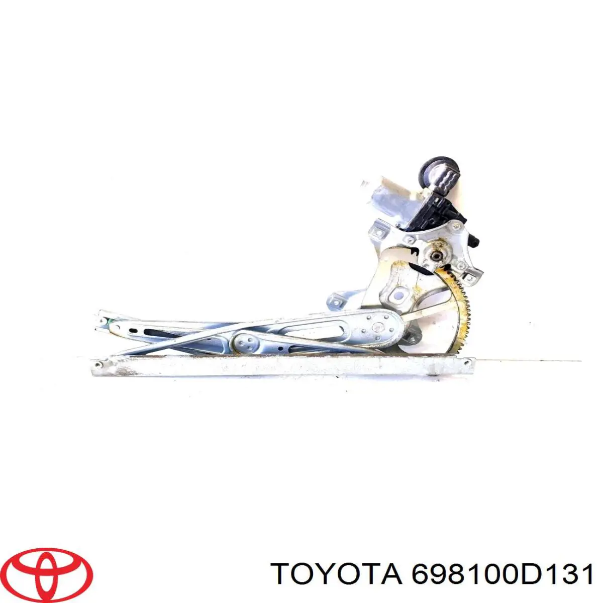 Механізм склопідіймача двері передньої, правої Toyota 698100D131