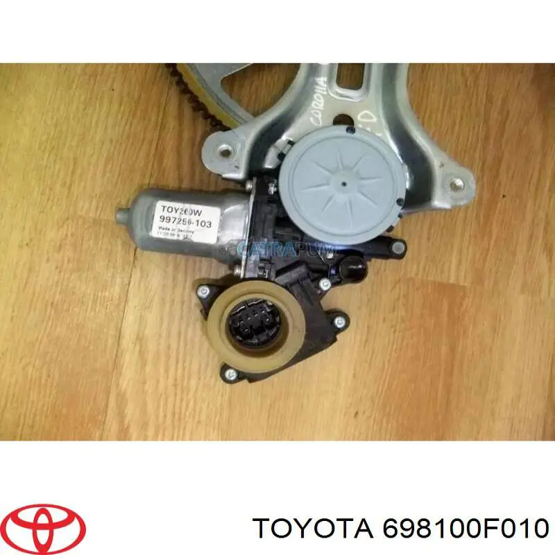 Механізм склопідіймача дверей передніх, правих Toyota 698100F010 ціна, від 28.12 USD
