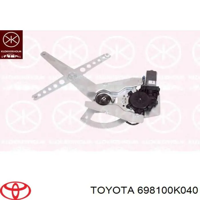 Склопідйомник (механізм переміщення скла) Toyota 698100K040 ціна, від 56.24 USD
