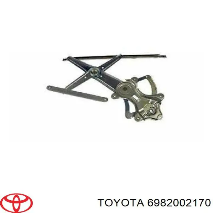 6982002170 Toyota механізм склопідіймача двері передньої, лівої