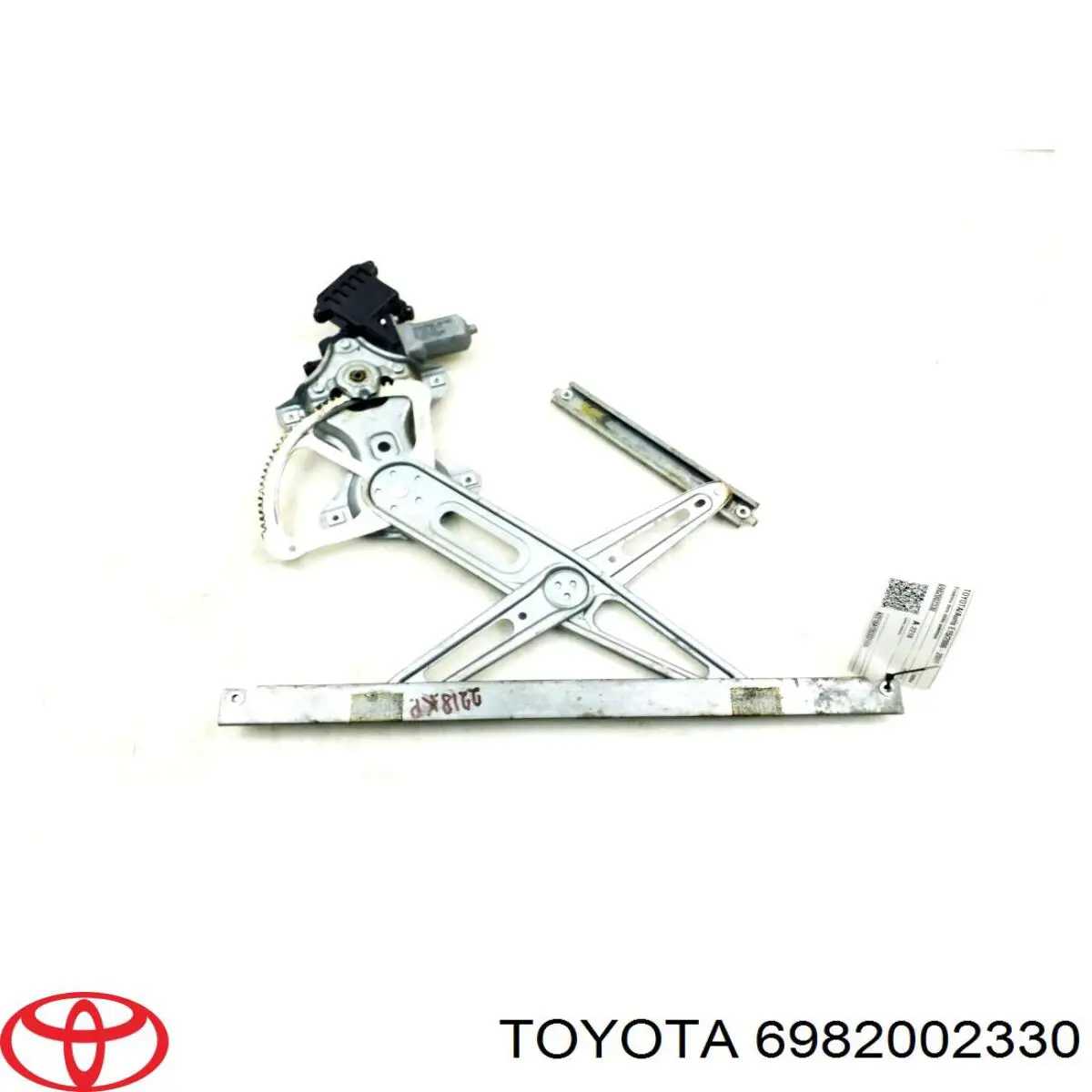 Механізм склопідіймача двері передньої, лівої Toyota Auris UKP (E15) (Тойота Ауріс)