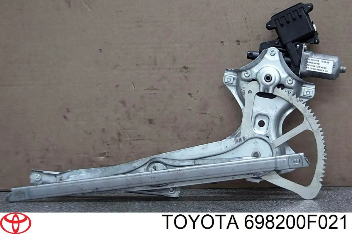 Механізм стеклопідйомника дверей передніх, лівих Toyota 698200F021