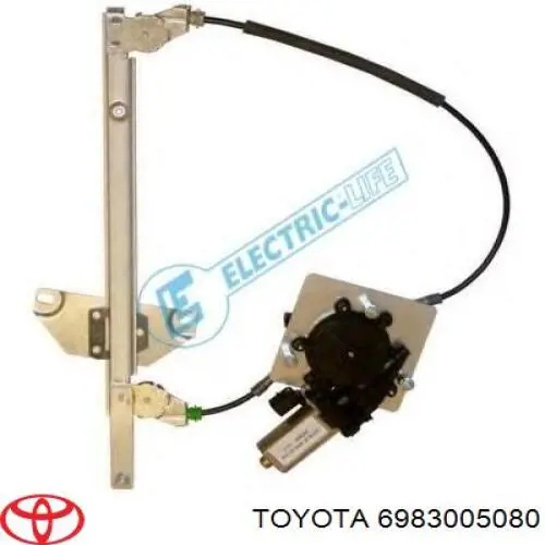 Механізм склопідйомника двері задньої, правої Toyota 6983005080 ціна, від 11.72 USD