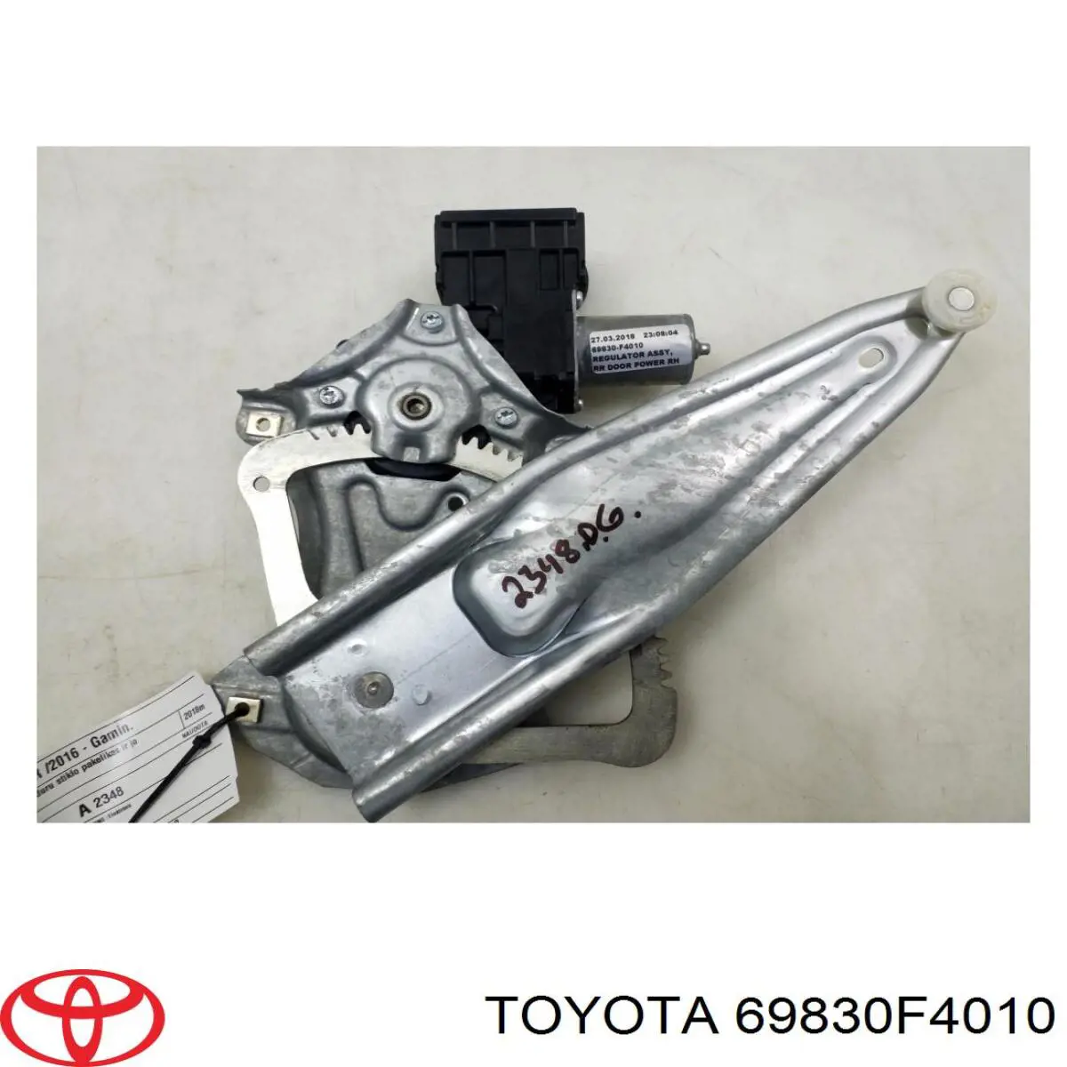 69830F4010 Toyota Склопідйомник задніх правих дверей