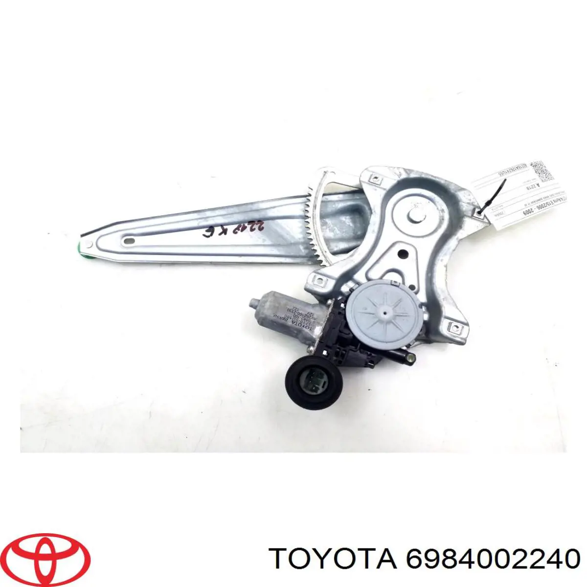 Механізм склопідйомника двері задньої, лівої Toyota 6984002240 ціна, від 7.62 USD