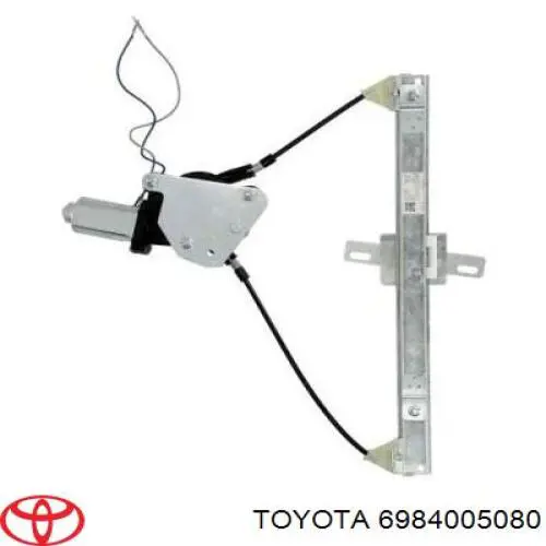 Купити 6984005080 Toyota Механізм склопідіймача двері задньої, лівої