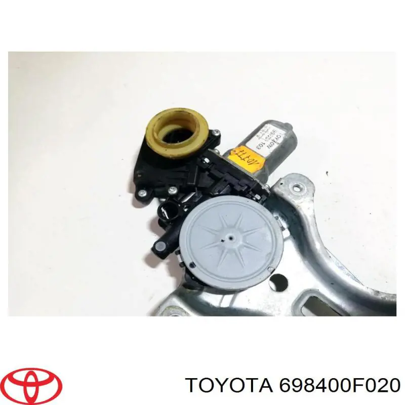 Склопідйомник задніх лівих дверей Toyota 698400F020
