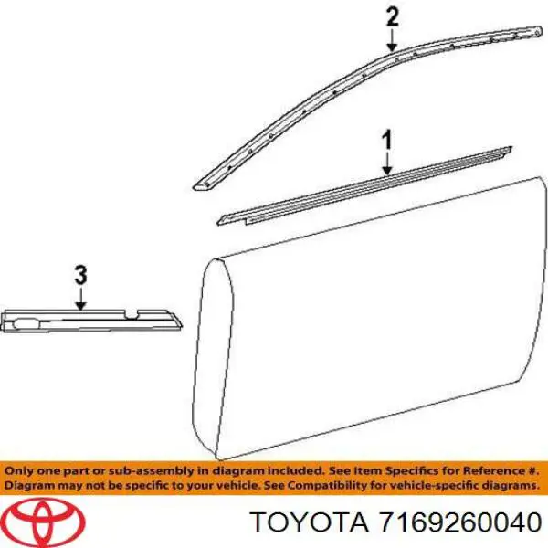 7169260040 Toyota