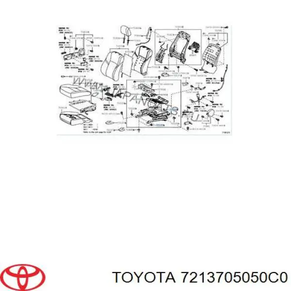 7213705050C0 Toyota 