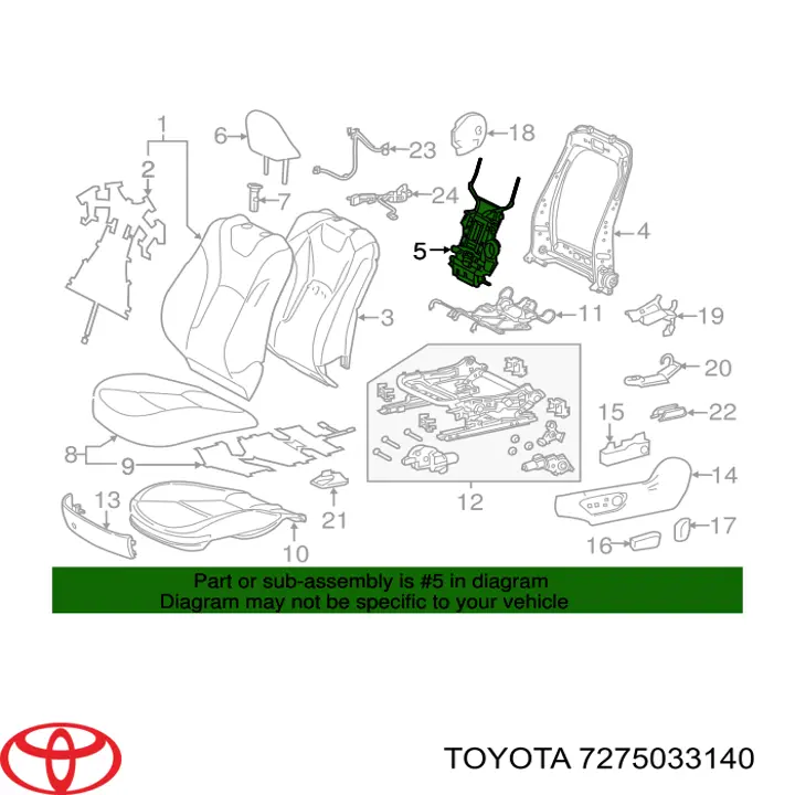 7275033140 Toyota 