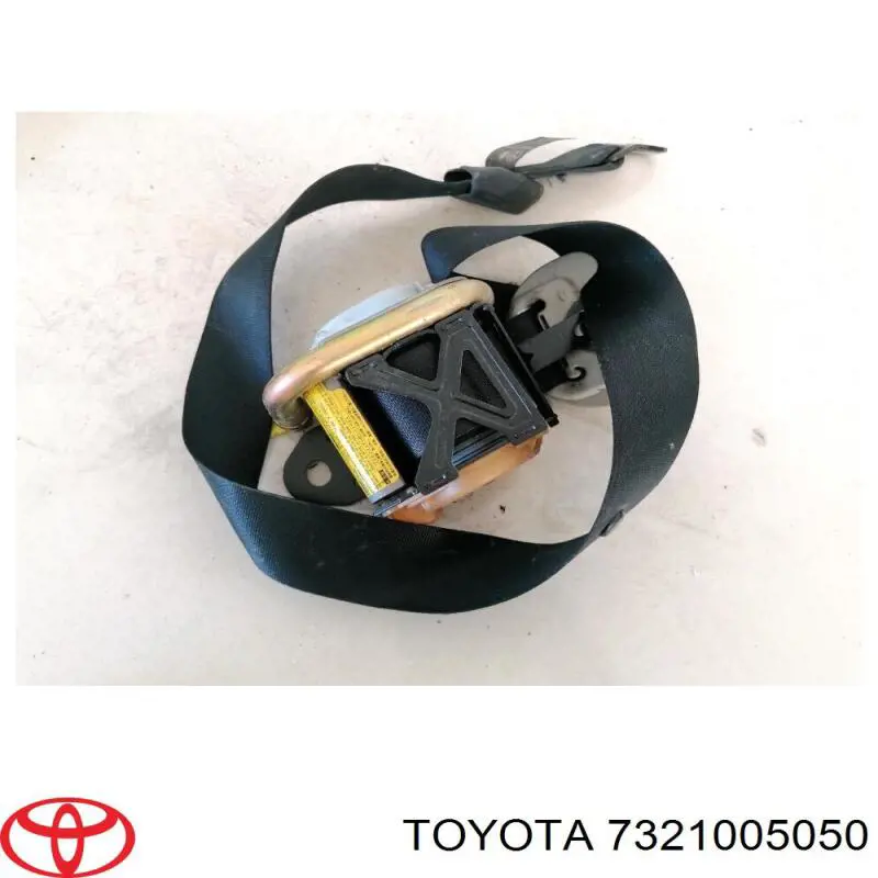 Пасок безпеки передній правий 7321005050 Toyota