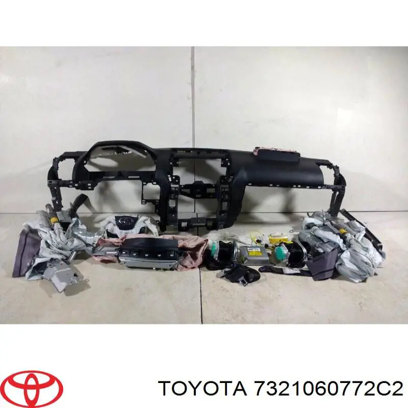 Ремінь безпеки передній правий Toyota Land Cruiser PRADO (J150) (Тойота Ленд крузер)