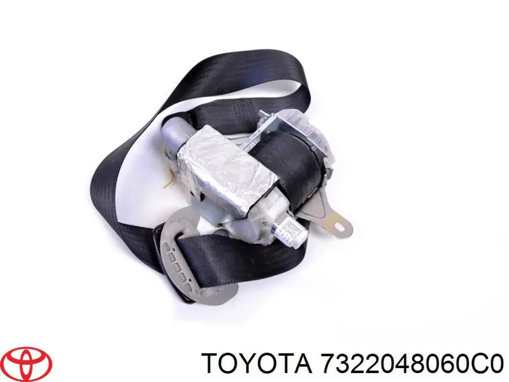 Пасок безпеки передній лівий Toyota 7322048060C0 ціна, від 56.69 USD