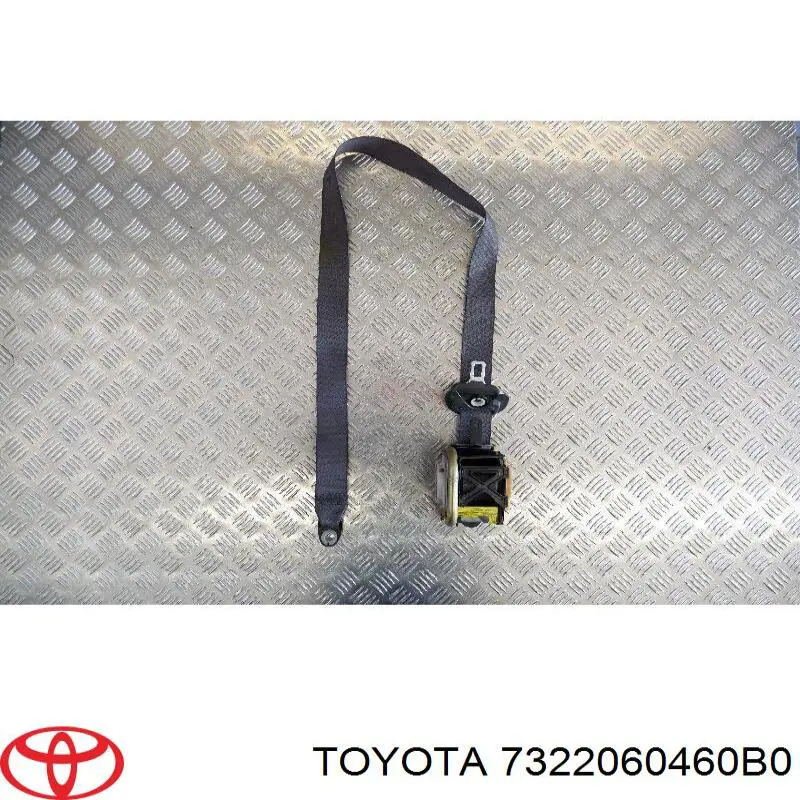 7322060460B0 Toyota Пасок безпеки передній лівий