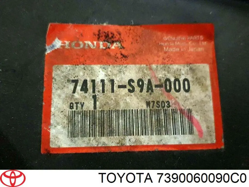 7390060090C0 Toyota Подушка Айрбег водія захисту колін