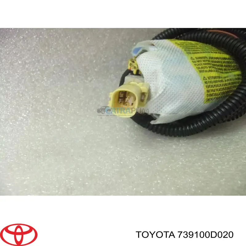 Подушка Айрбег спинки сидіння правого Toyota 739100D020 ціна, від 1027.09 USD