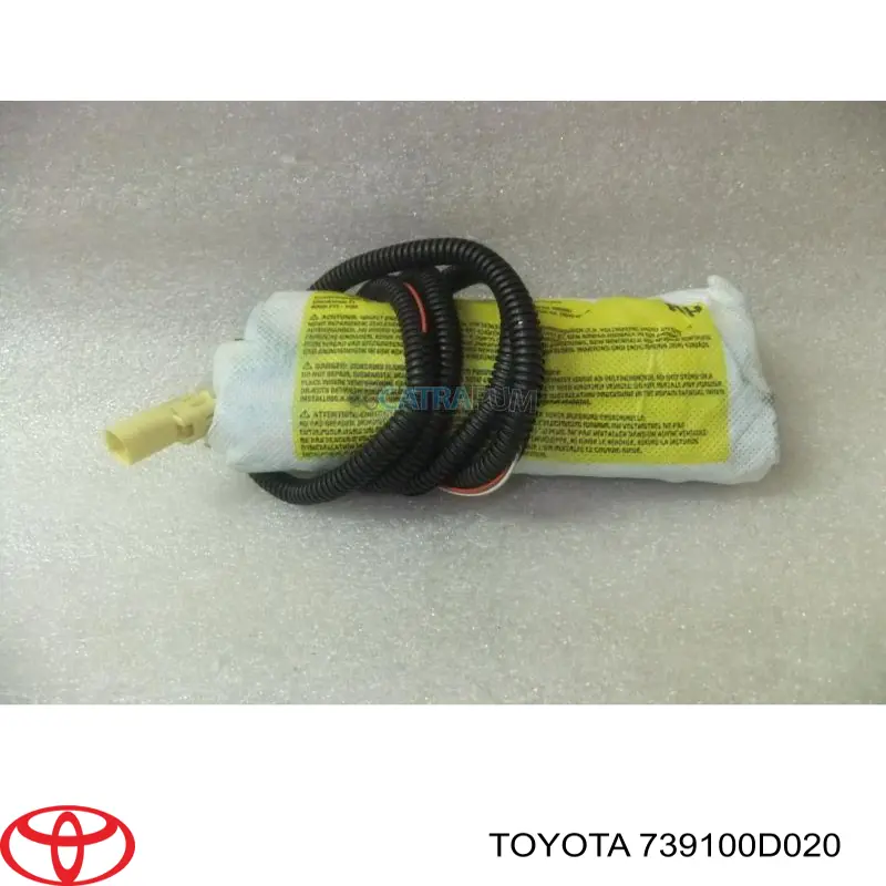Купити 739100D020 Toyota Подушка безпеки AIRBAG спинки сидіння, правого