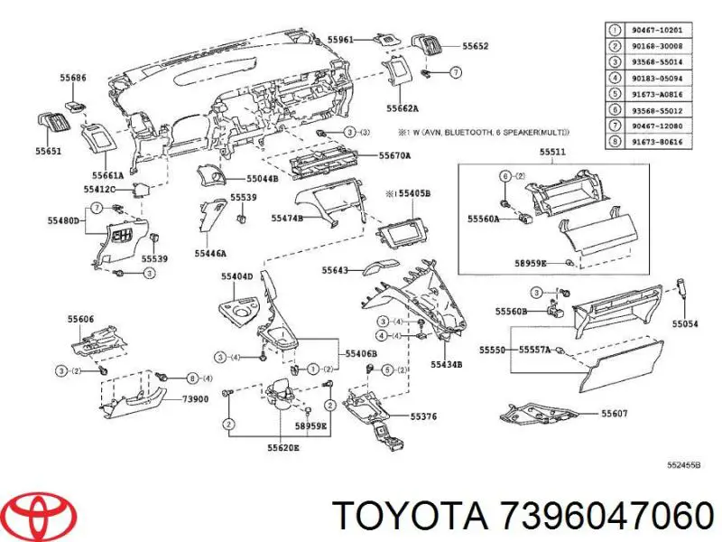  7396047060 Toyota