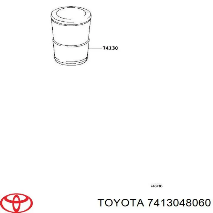 7413048060 Toyota 