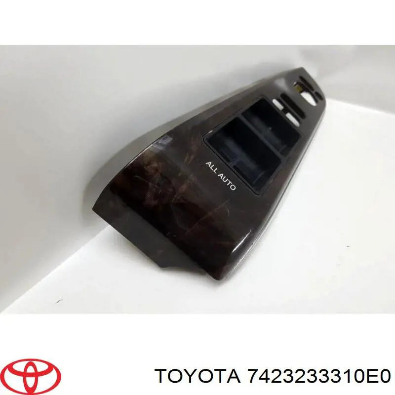 Накладка кнопки склопід'ємника переднього лівого Toyota 7423233310E0 ціна, від 103.36 USD