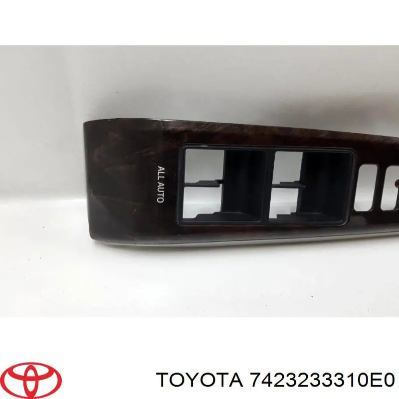 Накладка кнопки склопід'ємника переднього лівого Toyota 7423233310E0 ціна, від 103.36 USD
