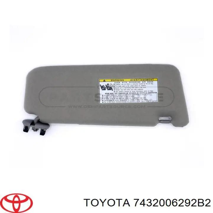  7432006292B2 Toyota