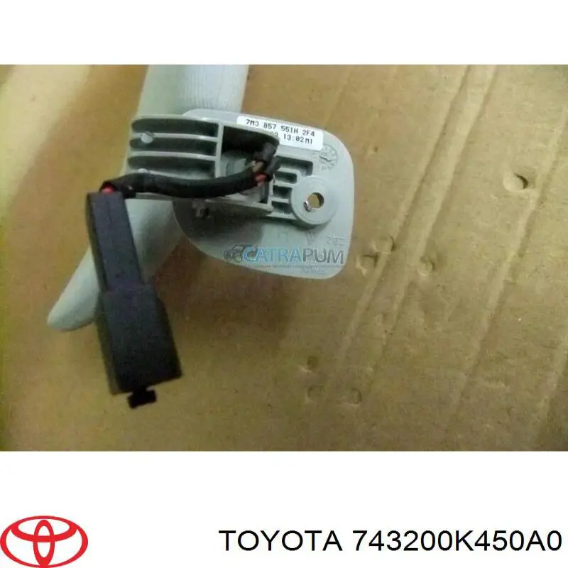 743200K450A0 Toyota Козирок протисонячний